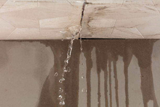 Professional Sewage Cleanup technician working in Big Rapids, MI